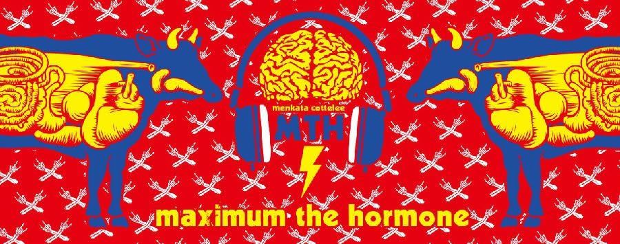 マキシマムザホルモン MAXIMUM THE HORMONE 2014 BEEF THE HORMONE タオル