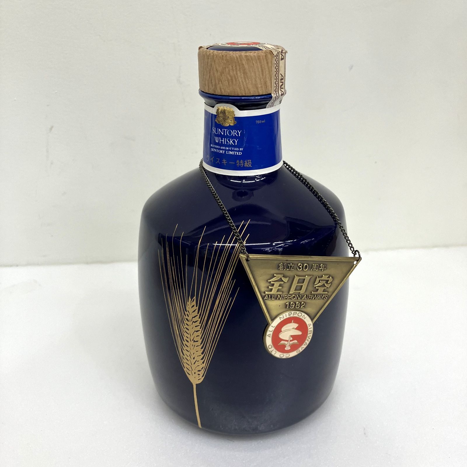 【未開栓品】 サントリー 全日空 ANA 創立30周年ボトル ウイスキー 未開栓品】 サントリー 全日空 ANA 創立30周年ボトル ウイスキー