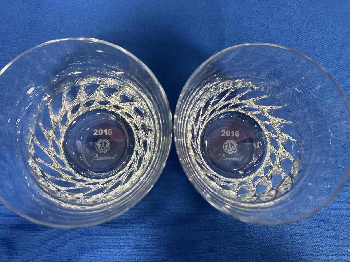 Baccarat バカラ グラス グローリア 2016 ペアセット クリスタル