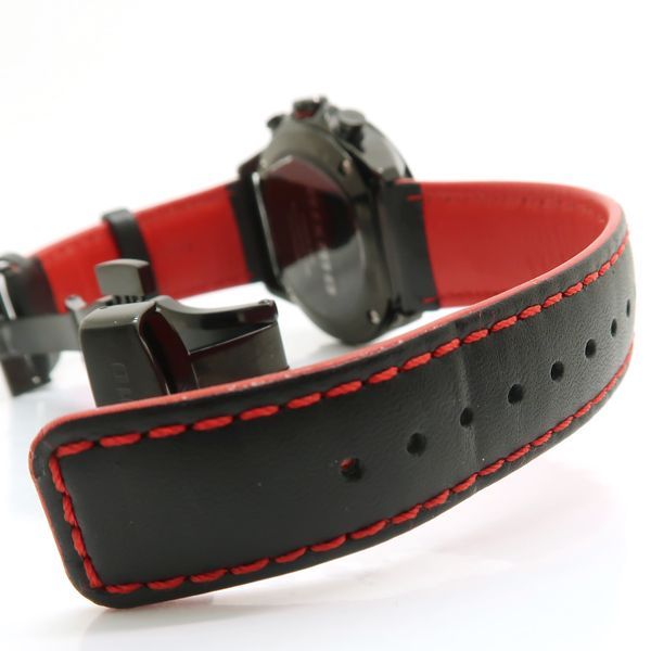 NISSAN NISMO センタークロノグラフ ウォッチ KWA2050K10 クォーツ 革