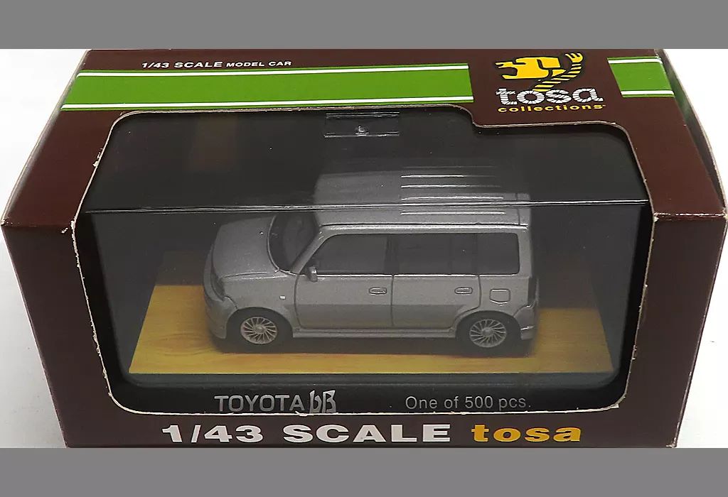 中古】ミニカー 1/43 TOYOTA bB(グレーメタリック) - メルカリ