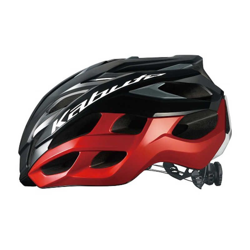 送料無料 ♥ 未開梱 オージーケーカブト 自転車用ヘルメット ヴォルツァ L|XLサイズ 59～61cm|ブラックレッド VOLZZA