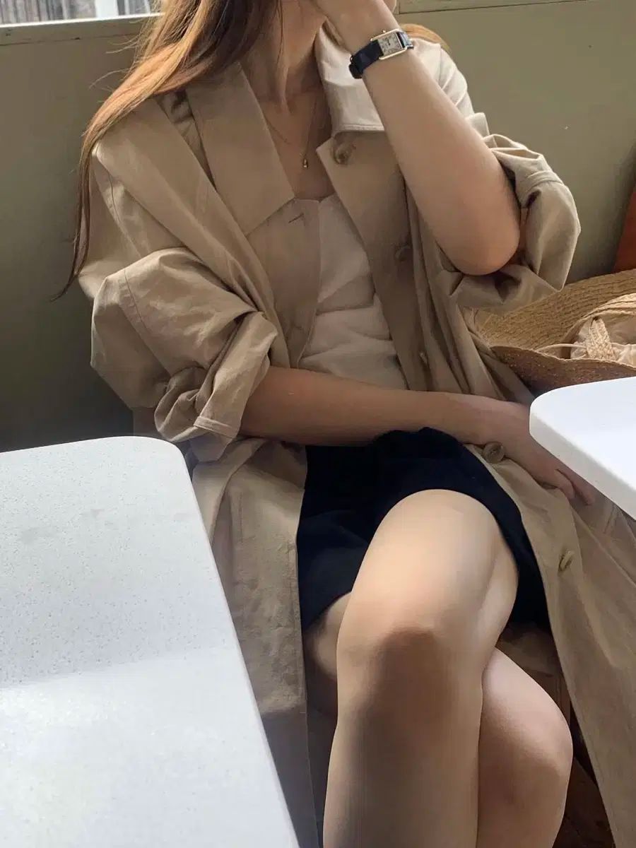 オンス ounce バンセント トレンチ コート