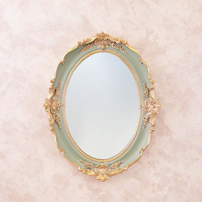 ロココデコ［ウォールミラー］アンティーク クラシック 鏡 壁掛け 鏡 壁掛け鏡 アンティーク ミラー ロココデコ ウォールミラー