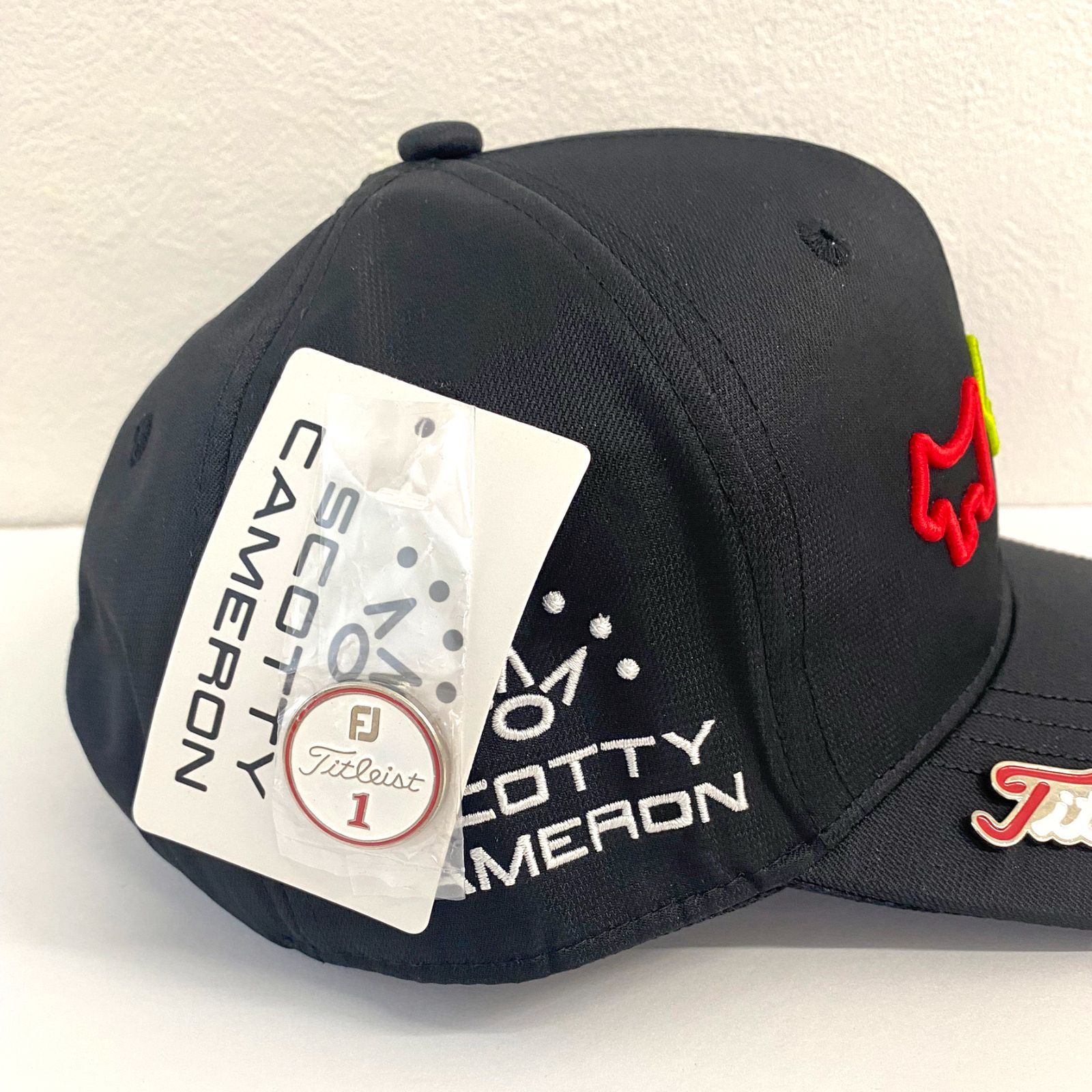スコッティキャメロン USA サークルT メッシュキャップ ブラック