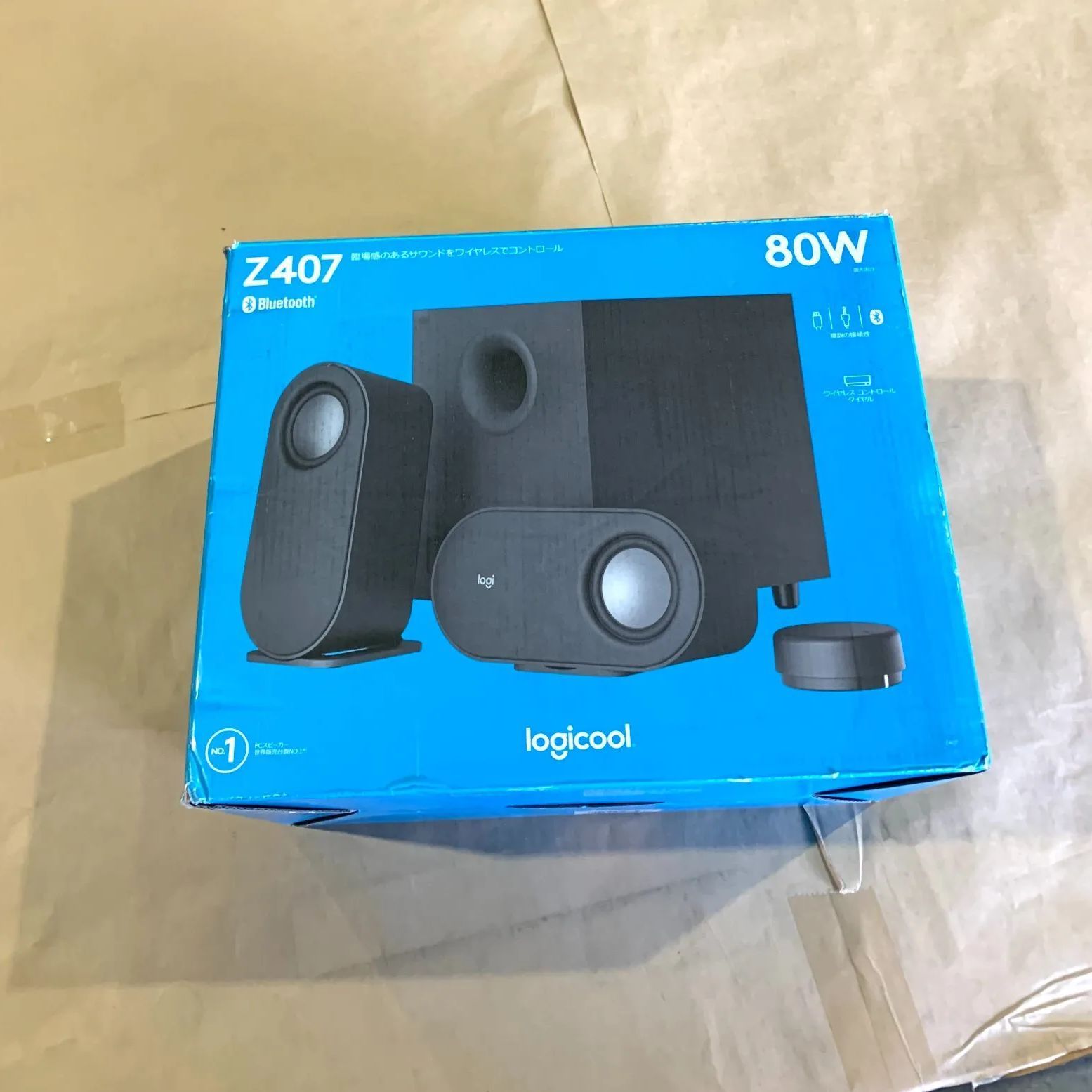 極美品】ロジクール Bluetooth スピーカー PC サブウーファー 極美品】ロジクール Bluetooth スピーカー PC サブウーファー