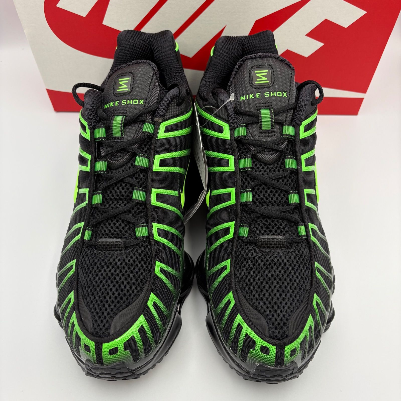 ナイキ ショックスTL ブラック/グリーンストライク 26 ナイキ ショックスTL ブラック/グリーンストライク 26 楽天市場