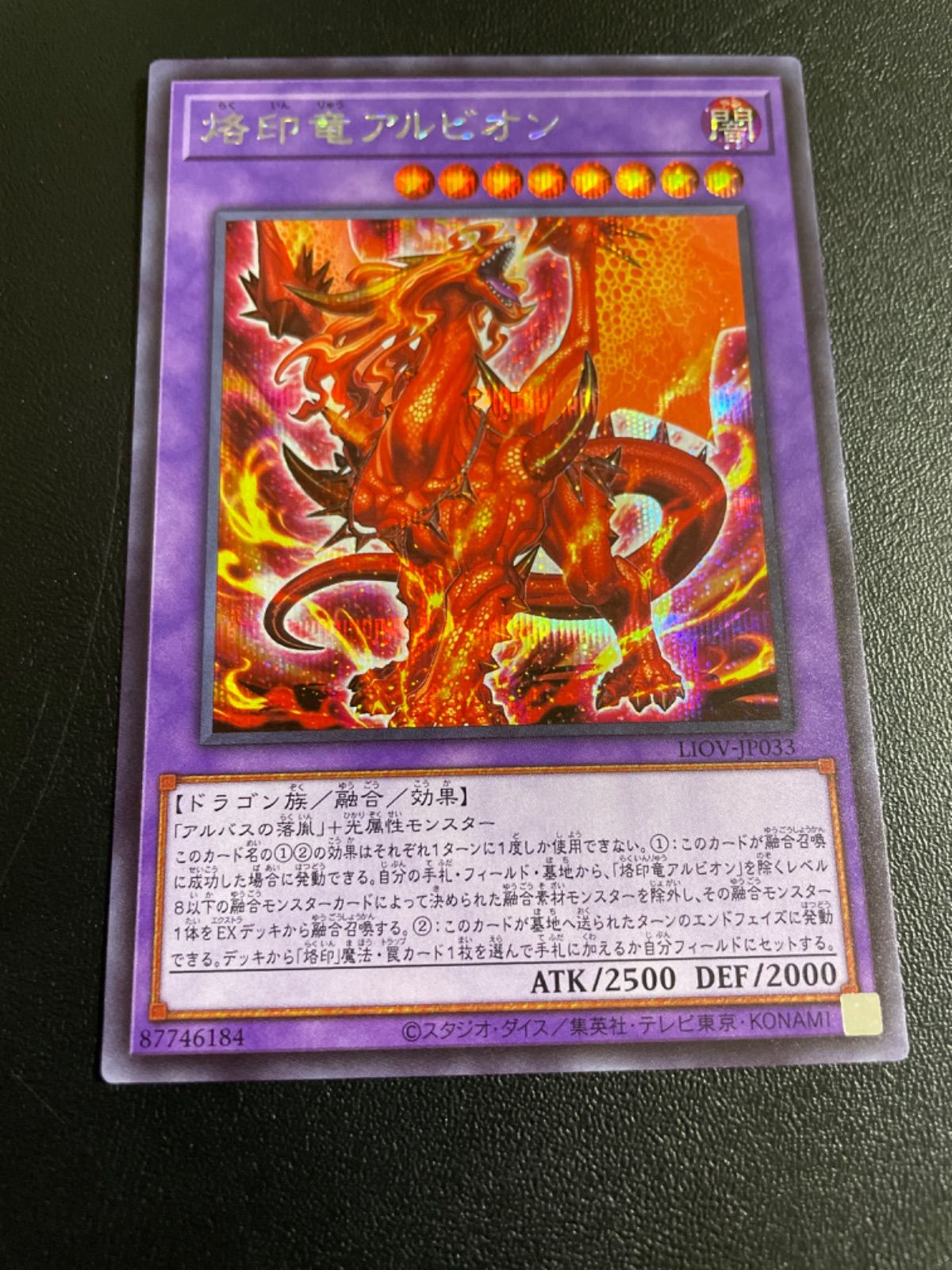 遊戯王 烙印竜アルビオン シク - 遊戯王