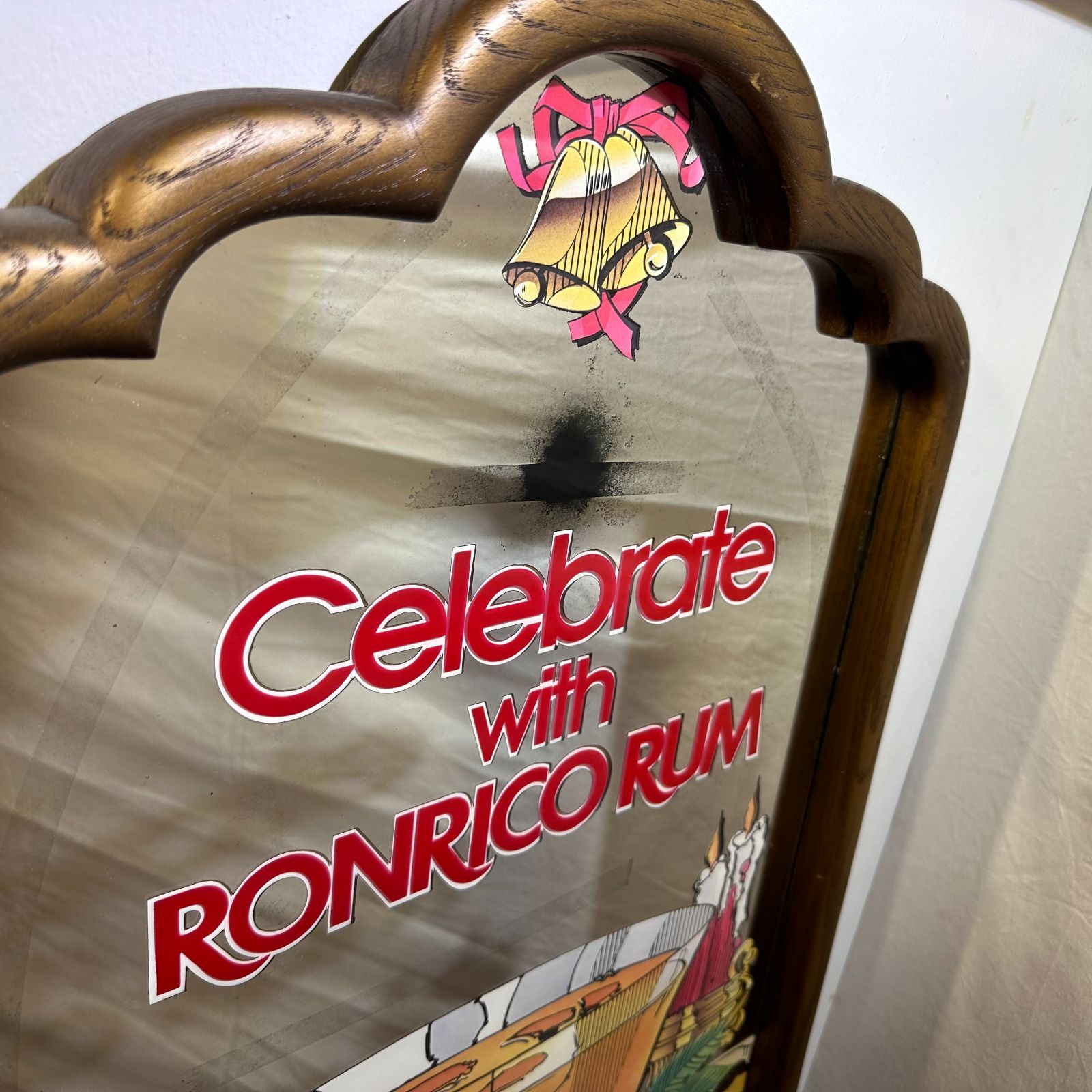 ロンリコ　ラム　パブミラー　ヴィンテージ 【公式通販】 ヴィンテージ パブミラー ラム ロンリコ 置物