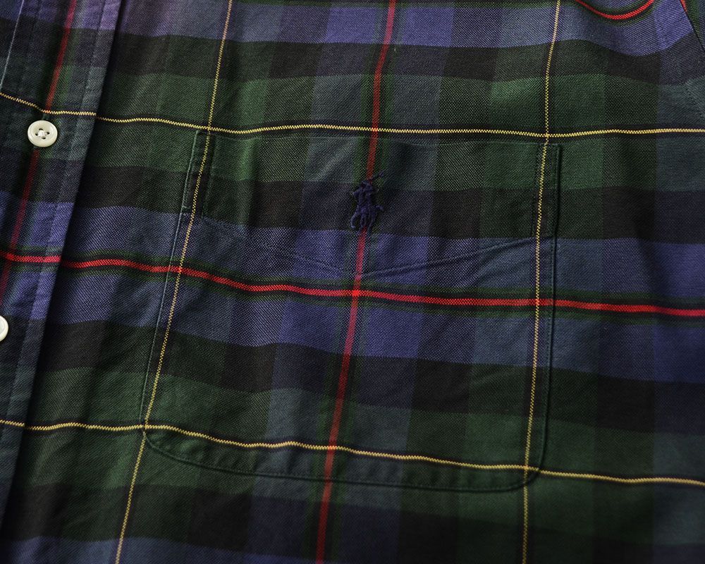 シャツ古着 チェック柄BIG