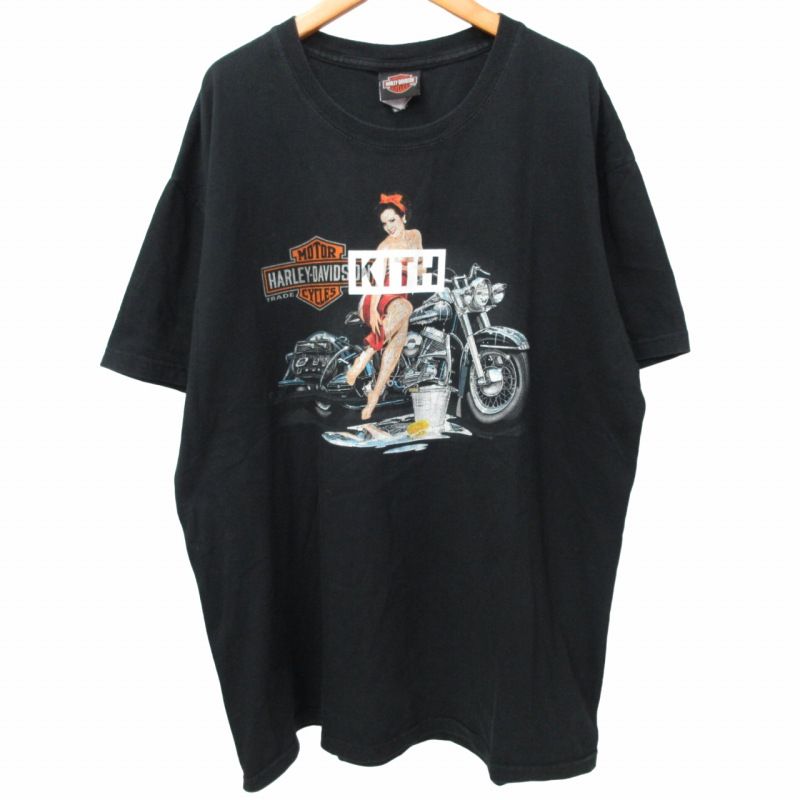 キスニューヨークシティ KITH NYC 22SS ゲリラヴィンテージシリーズ ハーレーダビッドソン プリントTシャツ カットソー 半袖 ボックスロゴ  黒 ブラック XLサイズ - メルカリ