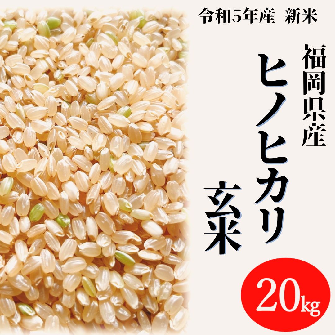 ヒノヒカリ 20kg 玄米 お米 5年産 - メルカリ