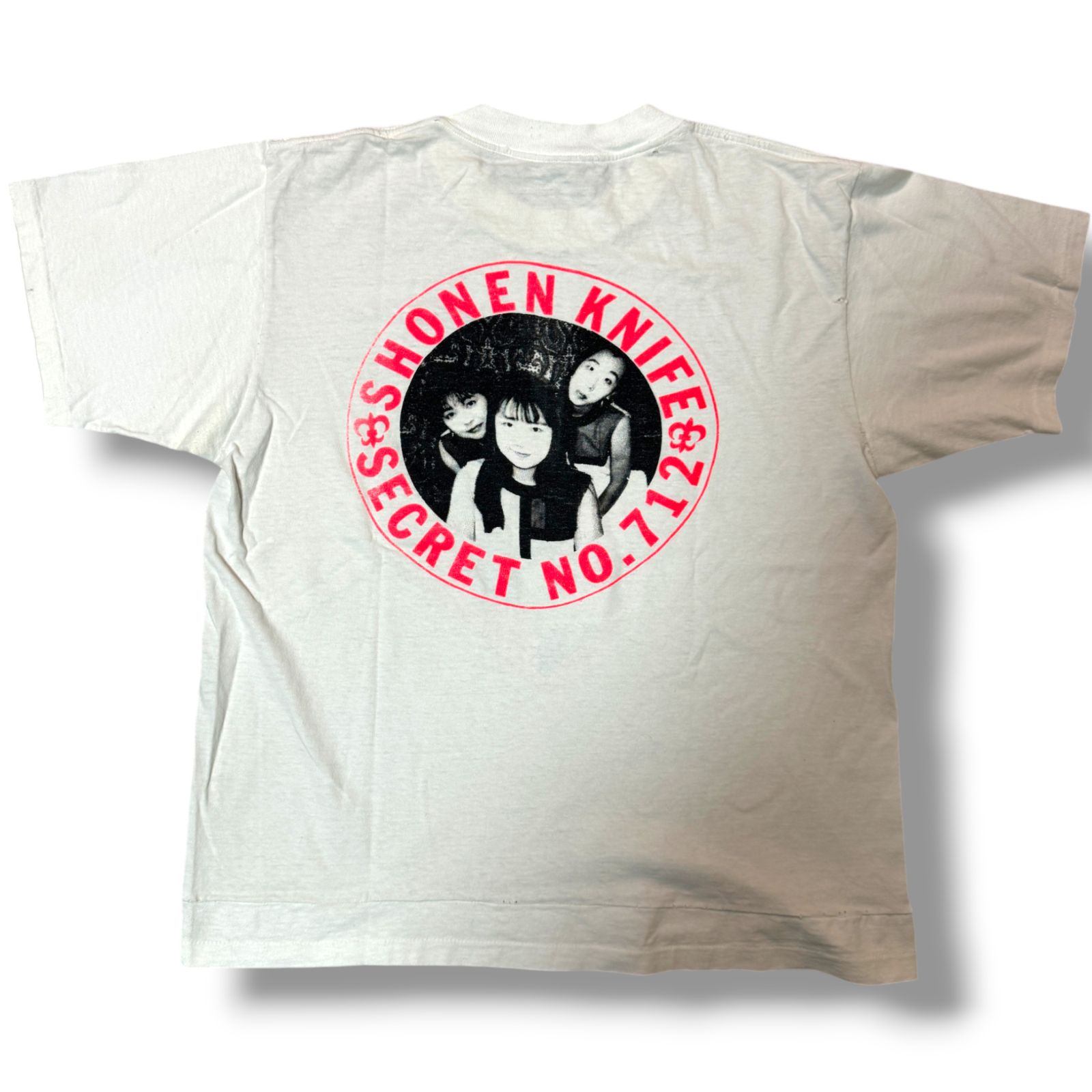 90s 少年ナイフ Heart Tシャツ 当時物 Shonen knife 1991 バンド
