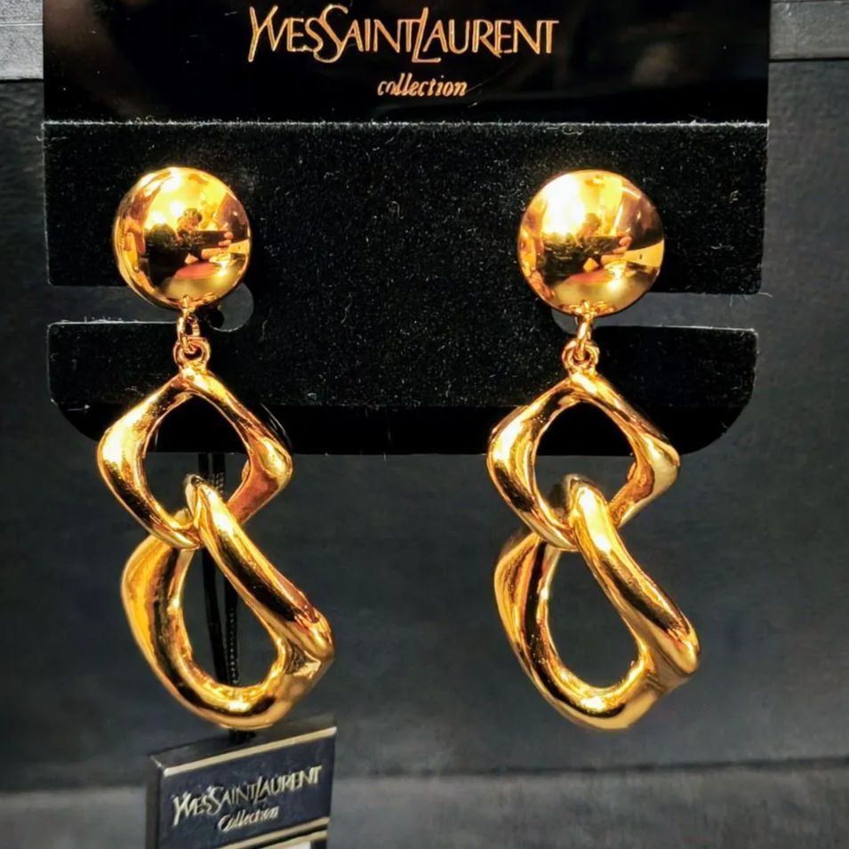 Yves Saint Laurent 　　イヤリング　　ビンテージ 楽天市場】【中古】 Yves Saint Laurent イヴ サンローラン