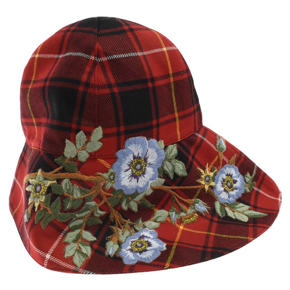 GUCCI お花バケットハット GUCCI 新品同様 グッチ バケットハット リバーシブル バケハ