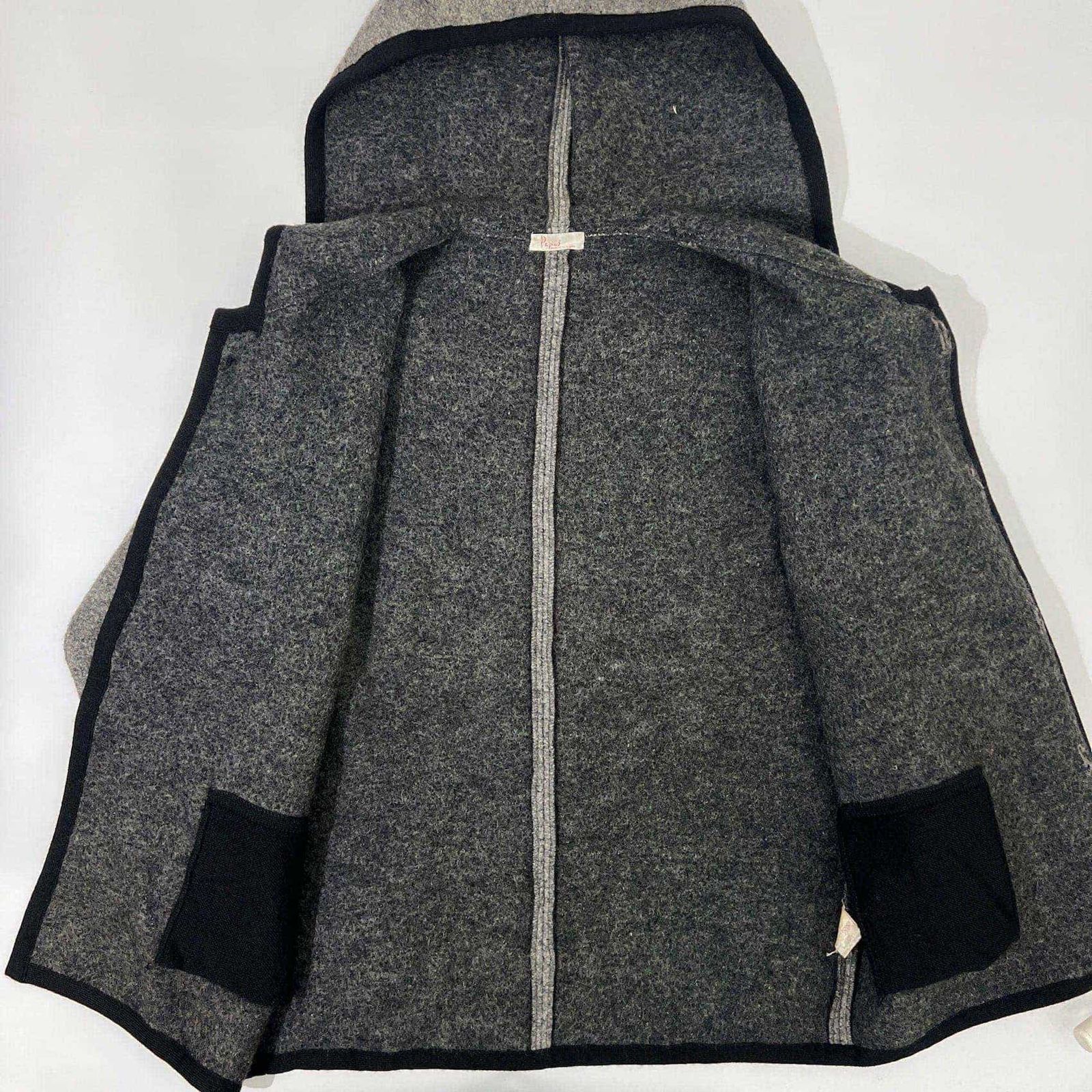 【美品】Papas パパス　ウールコート　グレー　LLサイズ 3080000775778516_01_8700w.jpeg