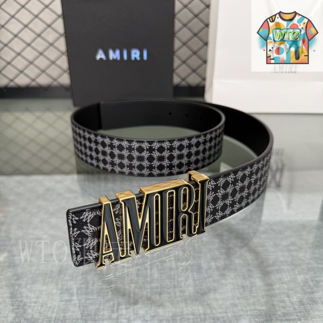 今日特価】AMIRI ダブルフェイスレザーベルト - メルカリ