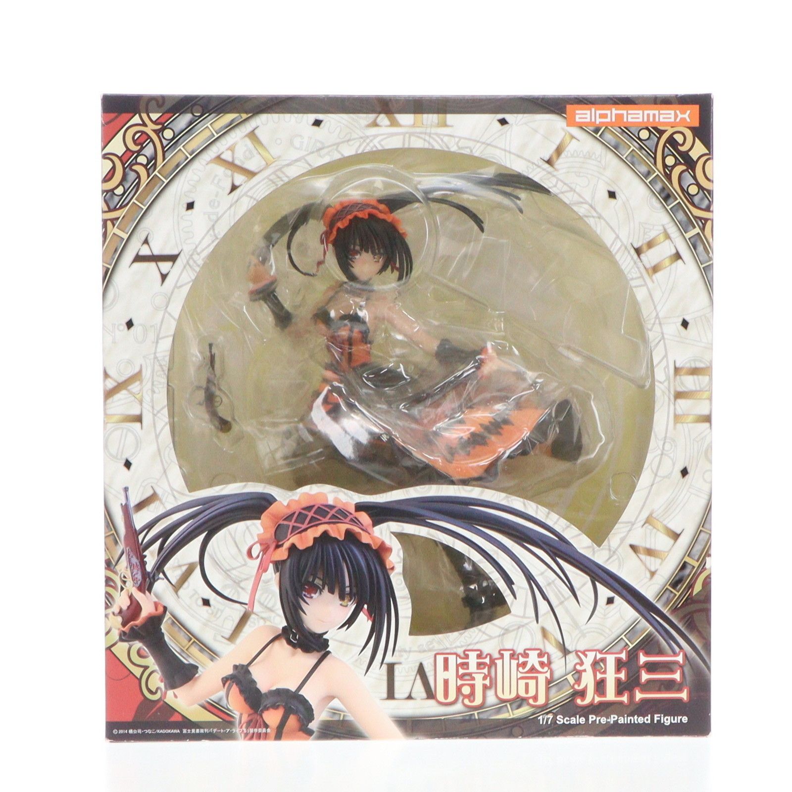 【訳あり】時崎狂三（ときさきくるみ） デ－ト・ア・ライブII フィギュア アルファマックス 75137146 再販)時崎狂三(ときさきくるみ) デ-ト・ア・ライブII 1⁄7 完成