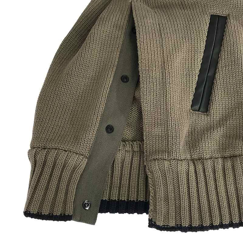 美品】 sacai / サカイ | 2023SS | × Eric Haze Code Embroidery Knit 