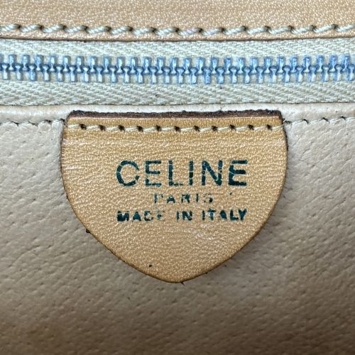 CELINE セリーヌ マカダム ハンドバッグ 手持ち バッグ ブラウン レディース ファッション PVC F 01 USED