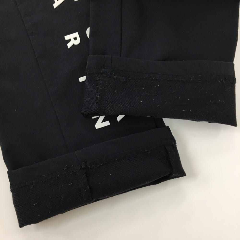 【激安大特価！】 ムータマリン ナイロンパンツ 黒 裾ロゴ ストレッチ メンズ 6 L ゴルフウェア muta