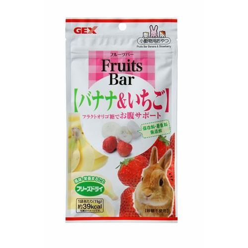 同梱不可 36個セット ジェックス ジェックスフルーツバーバナナ＆いちご11g