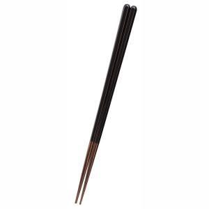 5営業日で発送 メーカー取寄 箸 六角鉄軌 黒 23.0cm 木製 キッチンツール 食器 箸 - 入数 40