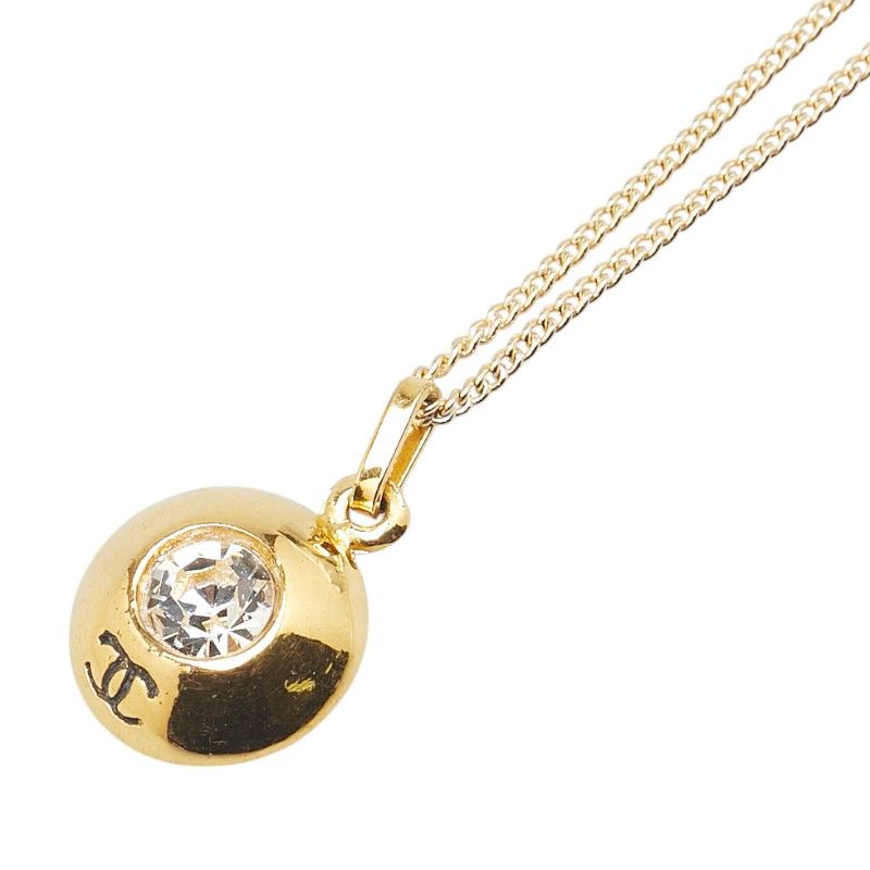 CHANEL - シャネル アクセサリー CHANEL レザーxメッキ ロゴ