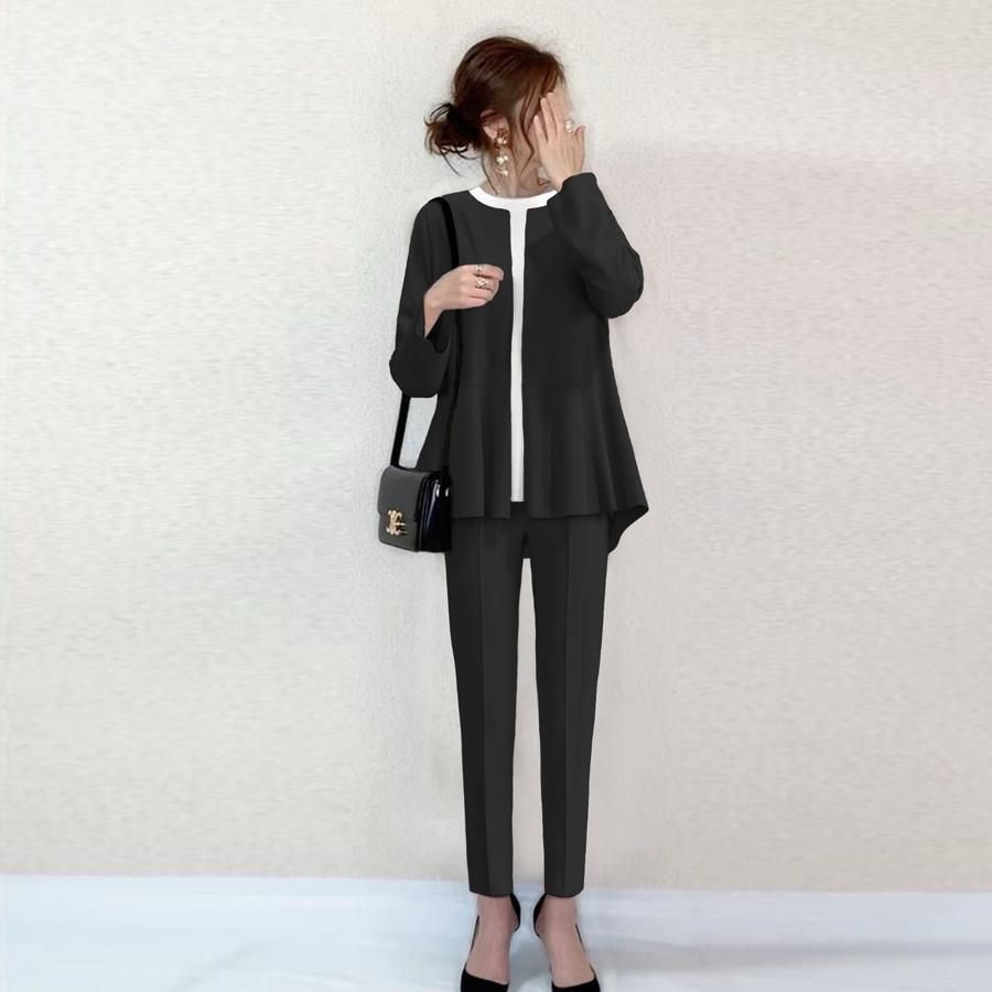 NO CONTROL AIR 卒業式 入学式 卒園式 入園式（ママスーツセットアップ  