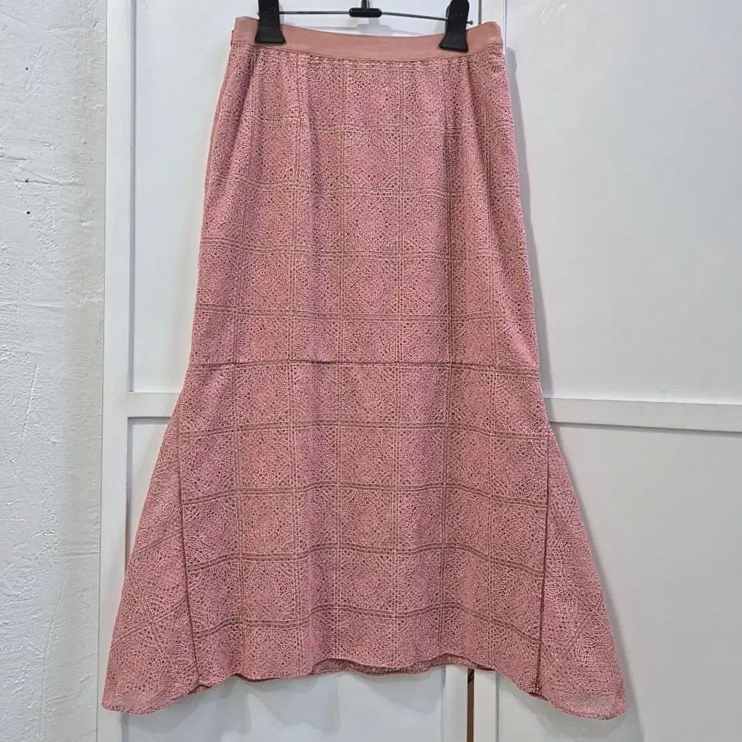 DEWL レース ロング スカート