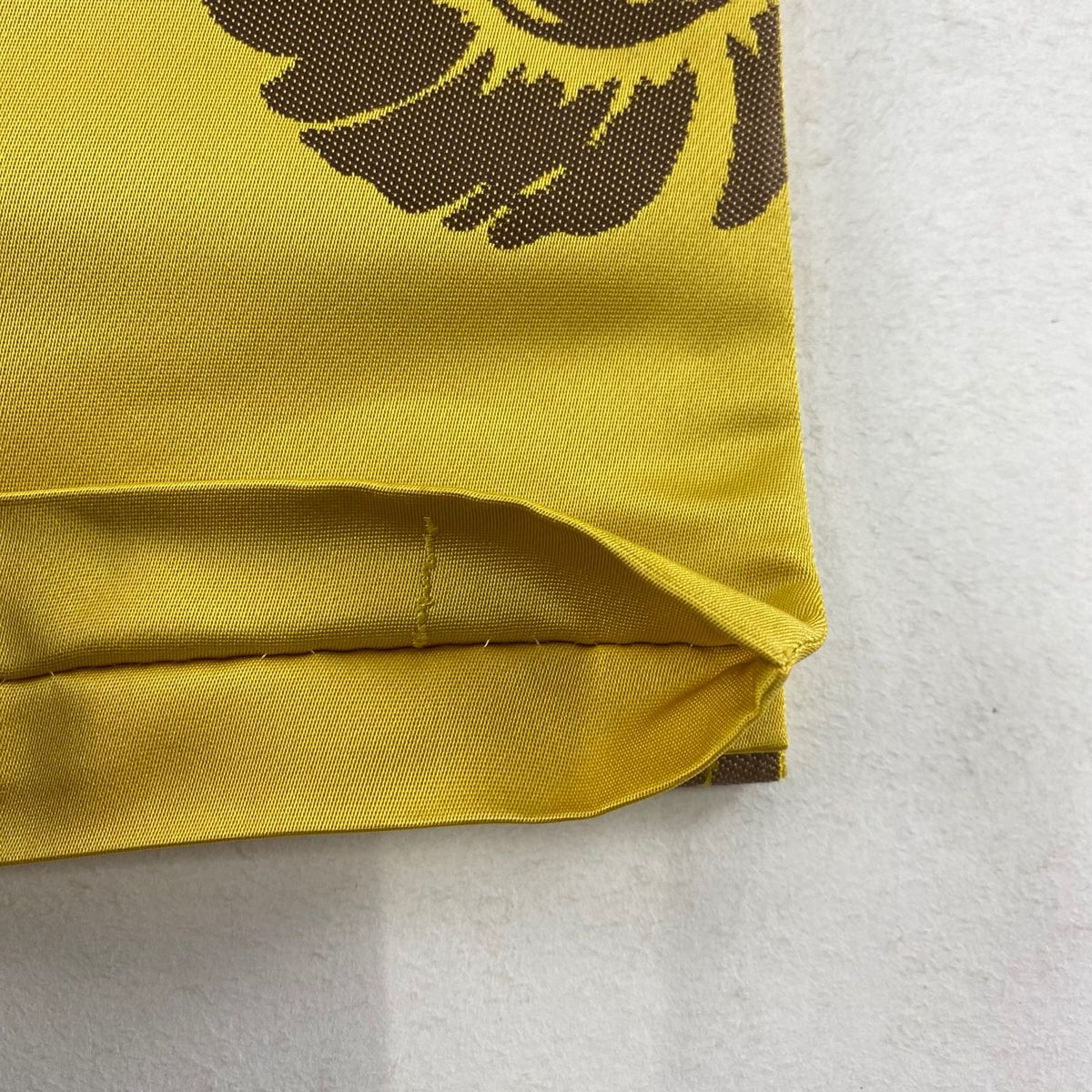 袋帯 秀品 辻村ジュサブロー 落款 関西仕立て 鳥 黄色 六通 正絹