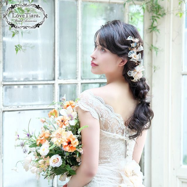 ラブティアラ公式】ヘッドドレス ルーシット| ウエディング