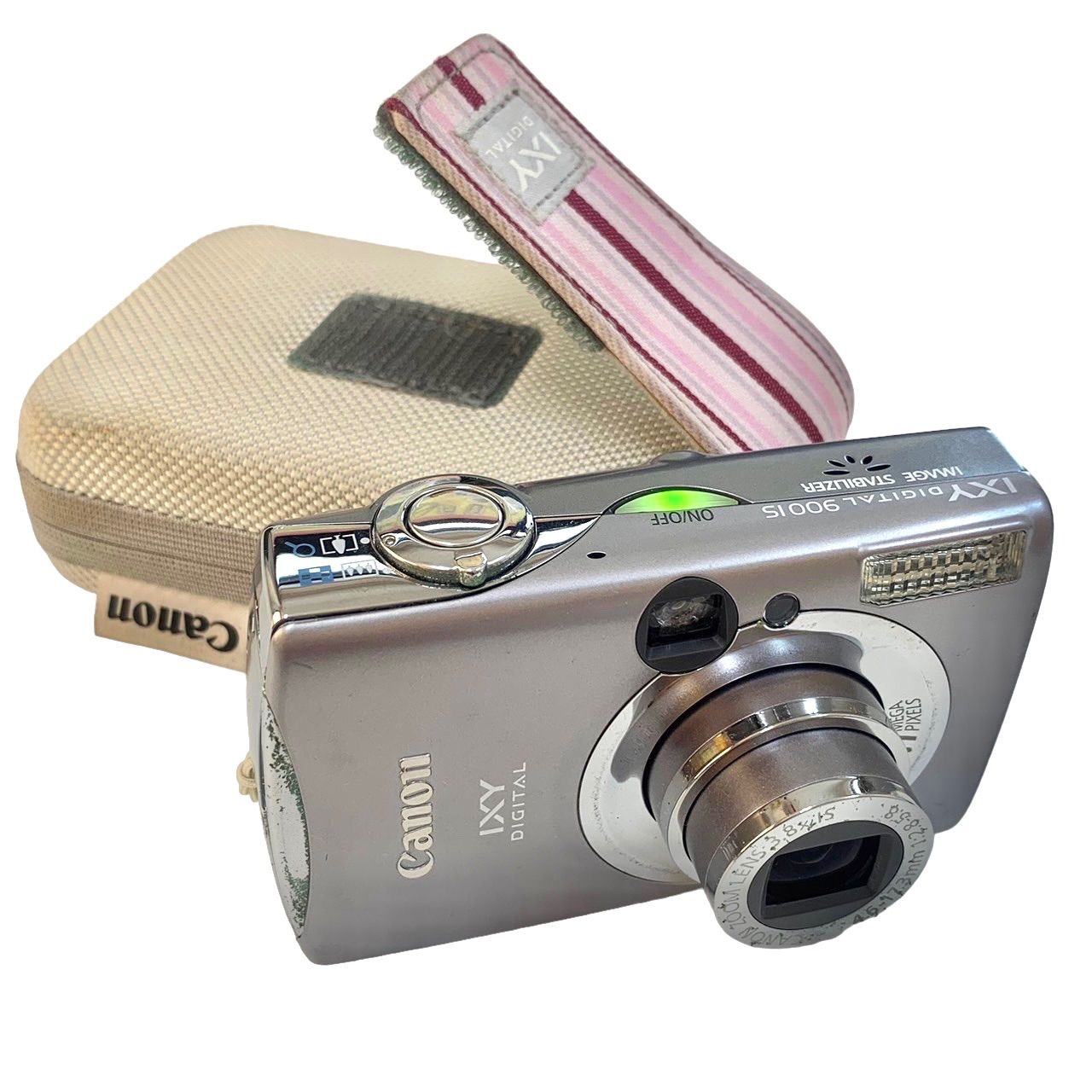 Canon IXY DIGITAL 900 IS デジカメ 一式リストストラップ - デジタル