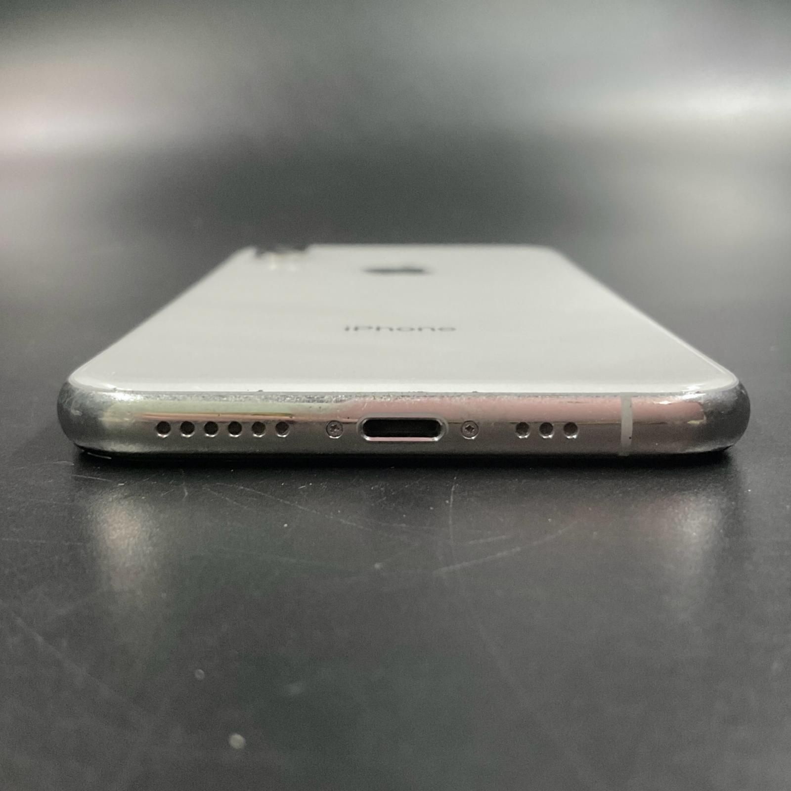 Apple iPhone XS 256GB シルバー docomo 白ロム【難有】【最速発送 