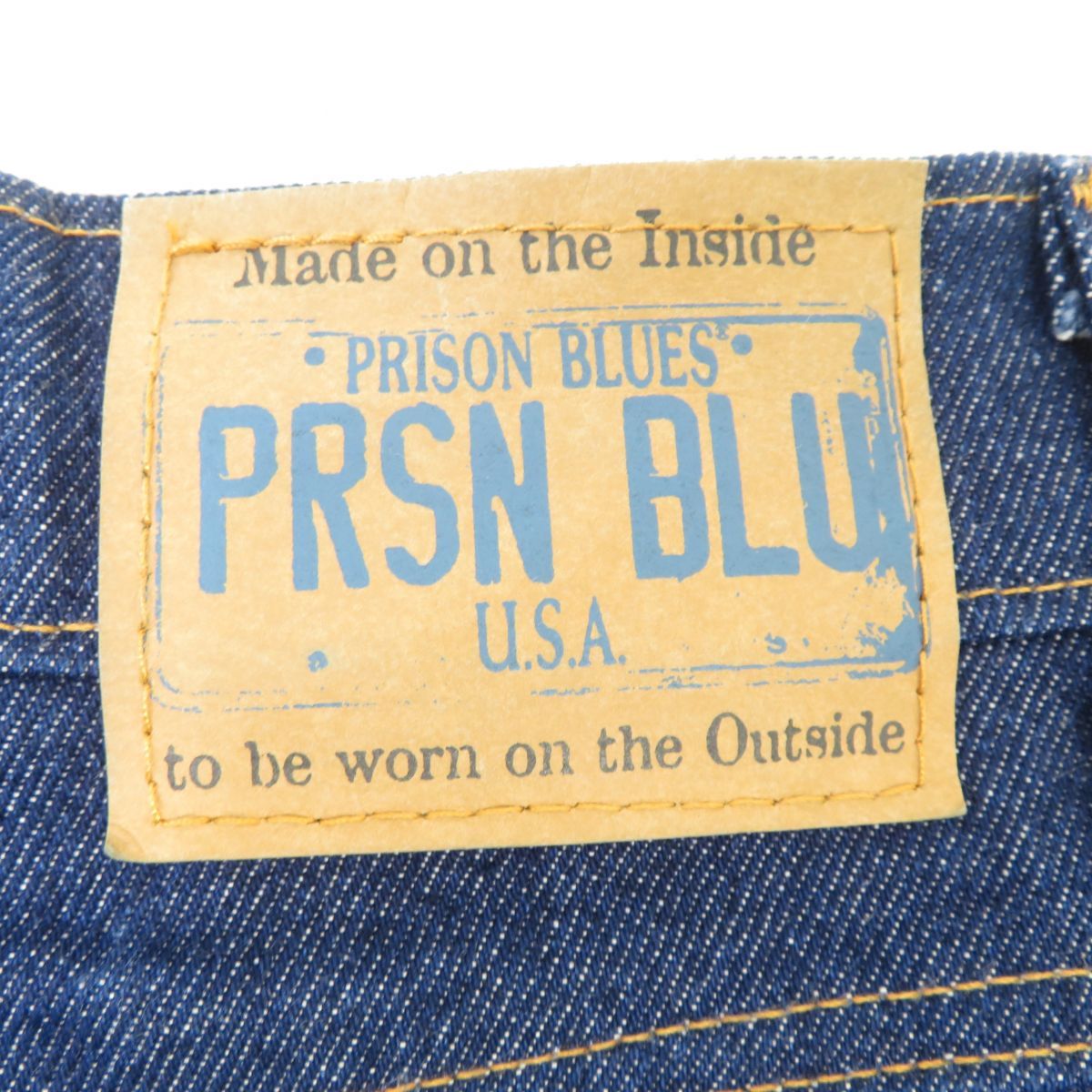 限定SALE PRISON BLUES プリズンブルース ダブルニーデニムペインター