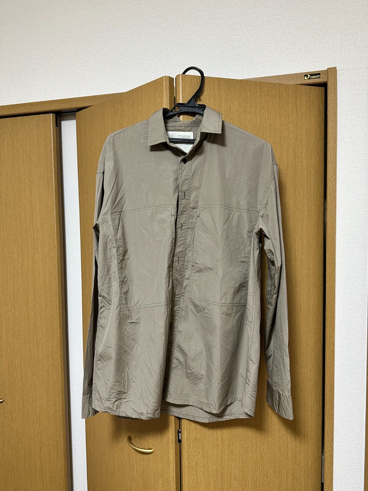 定番の中古商品 J03102 新品 STUDIO NICHOLSON 長袖シャツ サイズ