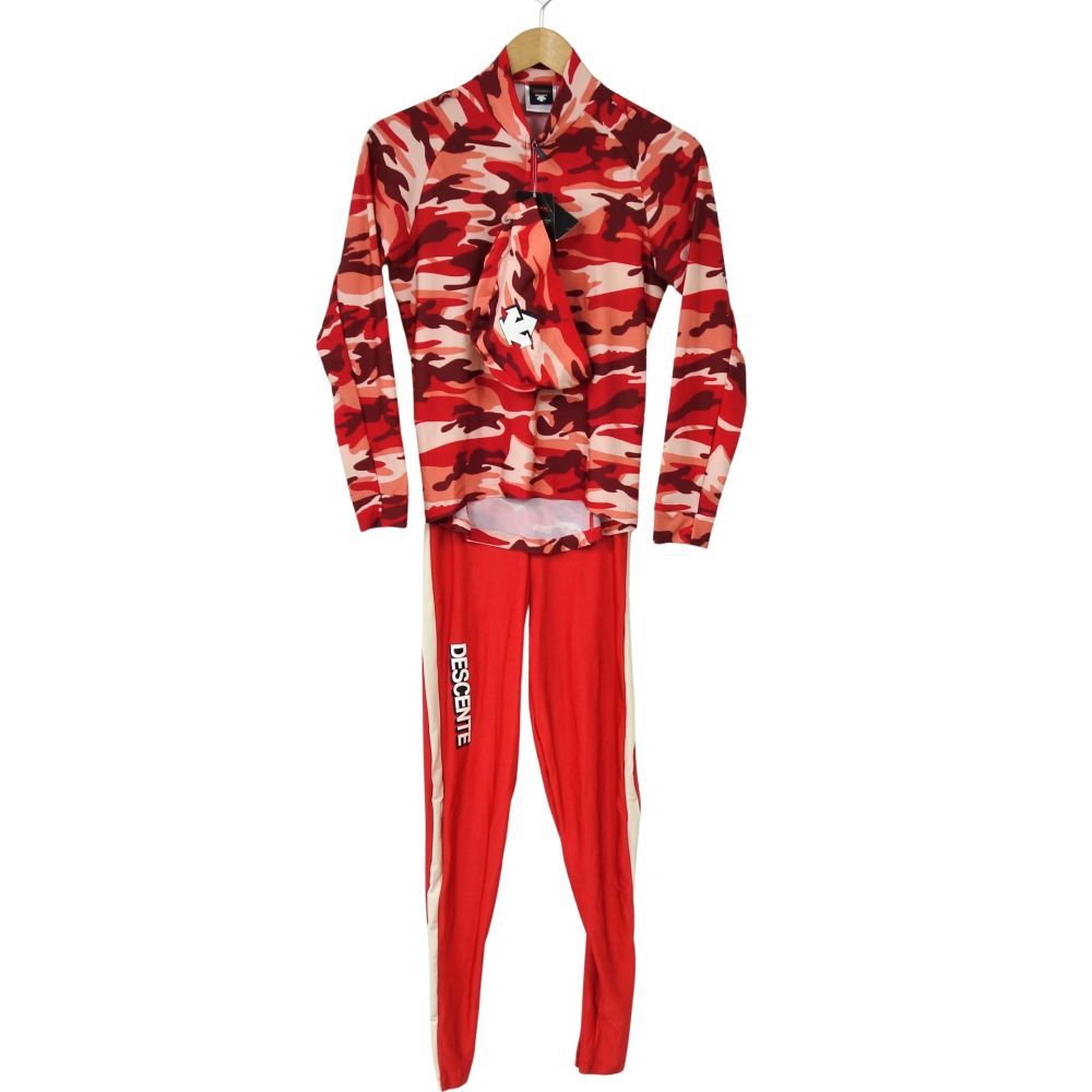 デサント DESCENTE DRC-2021F レーシング スーツ メンズS クロスカントリースキー ツーピース