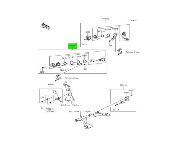 カワサキ バルカンS ギアポジションインジケーター Gear position indicator kit 99994-0540 KAWASAKI Genuine JDM ♥ メーカー純正品