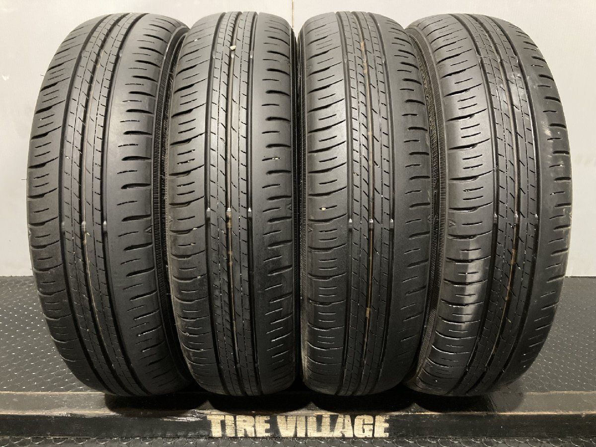 DUNLOP ENASAVE EC300+ 155/65R14 14インチ 夏タイヤ 4本 19～20年製 N-WGNカスタム フレア シフォンカスタム等　(MTX112)