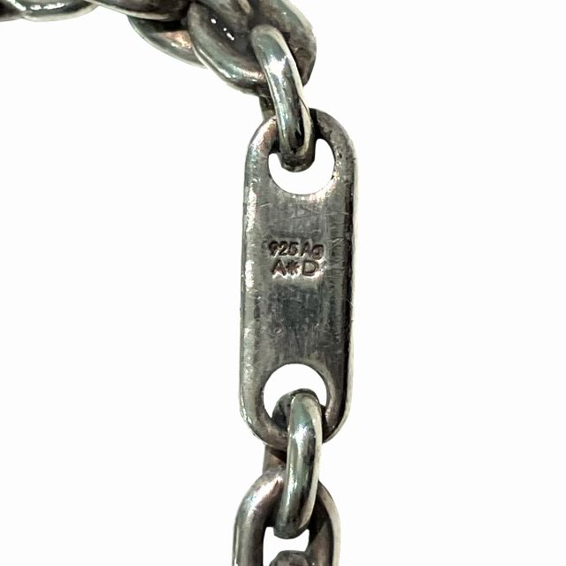 エルメス HERMES ウォレットチェーン キーチェーン シルバー 925 Ag