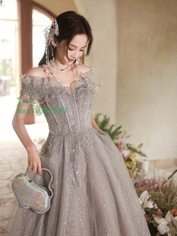 マキシ丈 結婚式