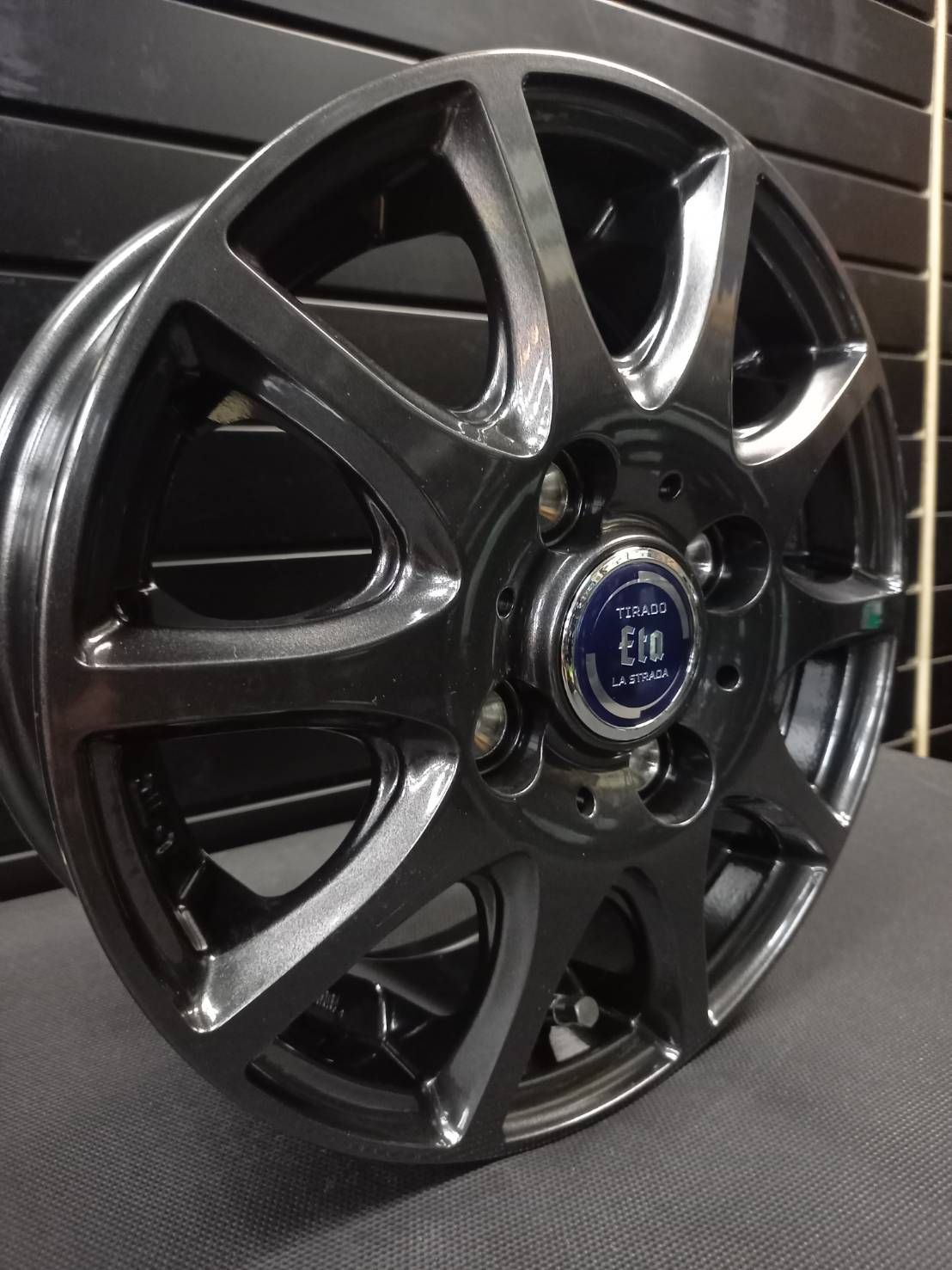 アルミホイール TIRADO ETA 4Jx12 42 4H100 4本 JWL-T◆ハイゼット●アトレー●ピクシス トラック バン●サンバー TRITUETUBI_COM