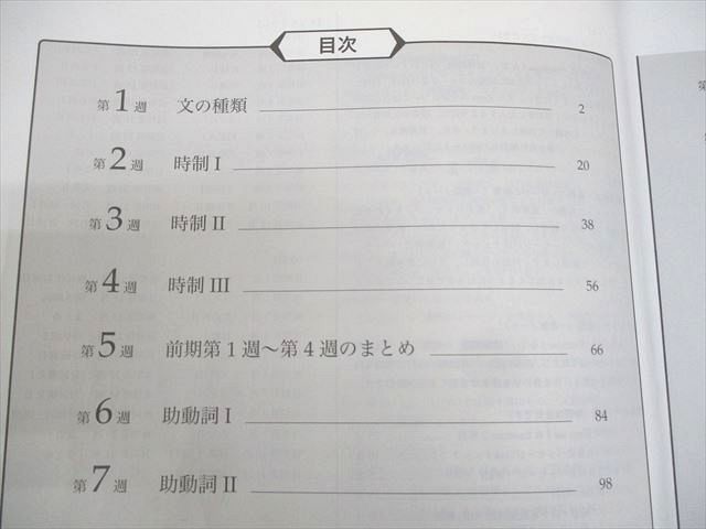 鉄緑会 中2 英語基礎講座 INTERMEDIATE 第1/2部/問題集 テキスト通年