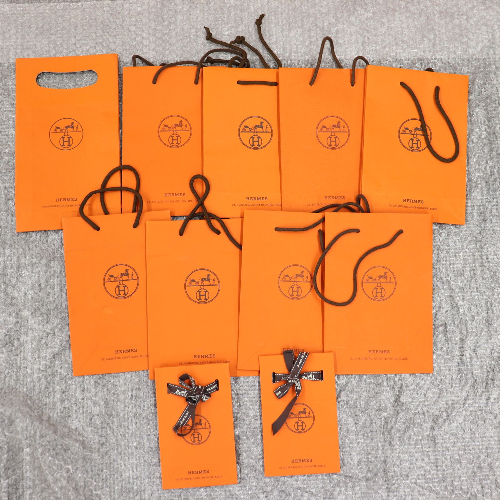 HERMES エルメス BOX 純正オレンジ 空き箱まとめ売り 34個 HERMES 空箱 まとめ売り オレンジボックス エルメス｜Yahoo