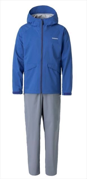 シマノ レインウェア RA-005V ブルー XL