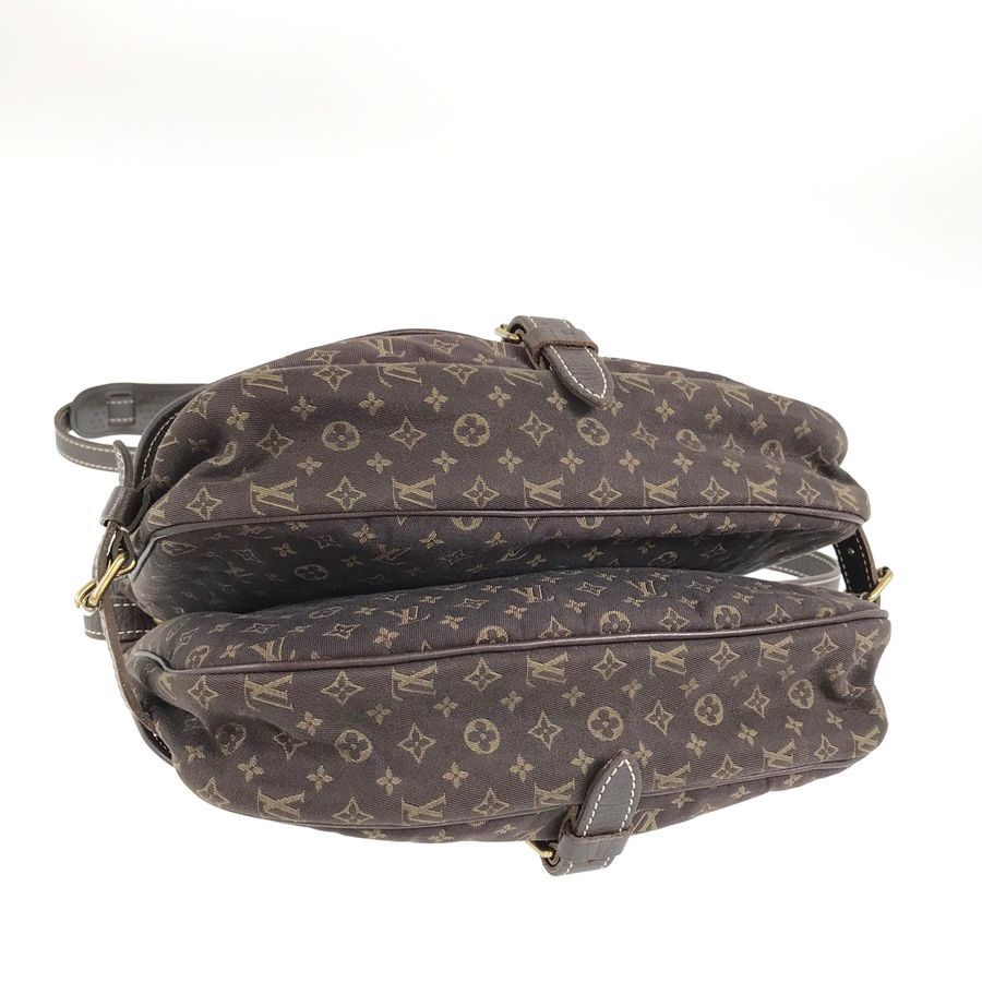 ルイ・ヴィトン LOUIS VUITTON モノグラム・ミニラン ソミュール30 M95227 エベヌ キャンバス ショルダーバッグ rkd【中古】  - メルカリ