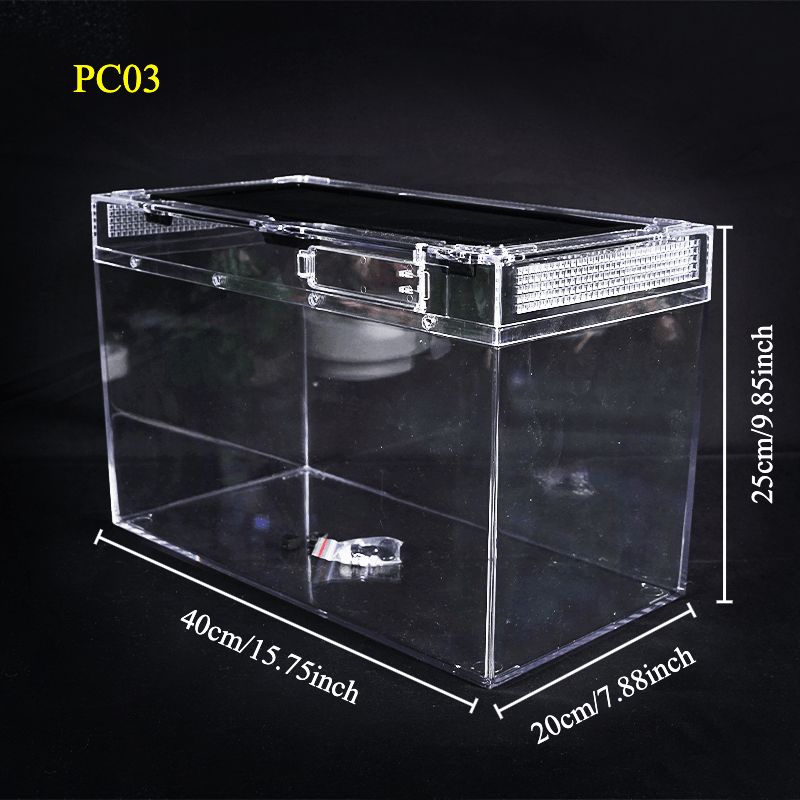 透明PC爬虫類ハビタタンク –