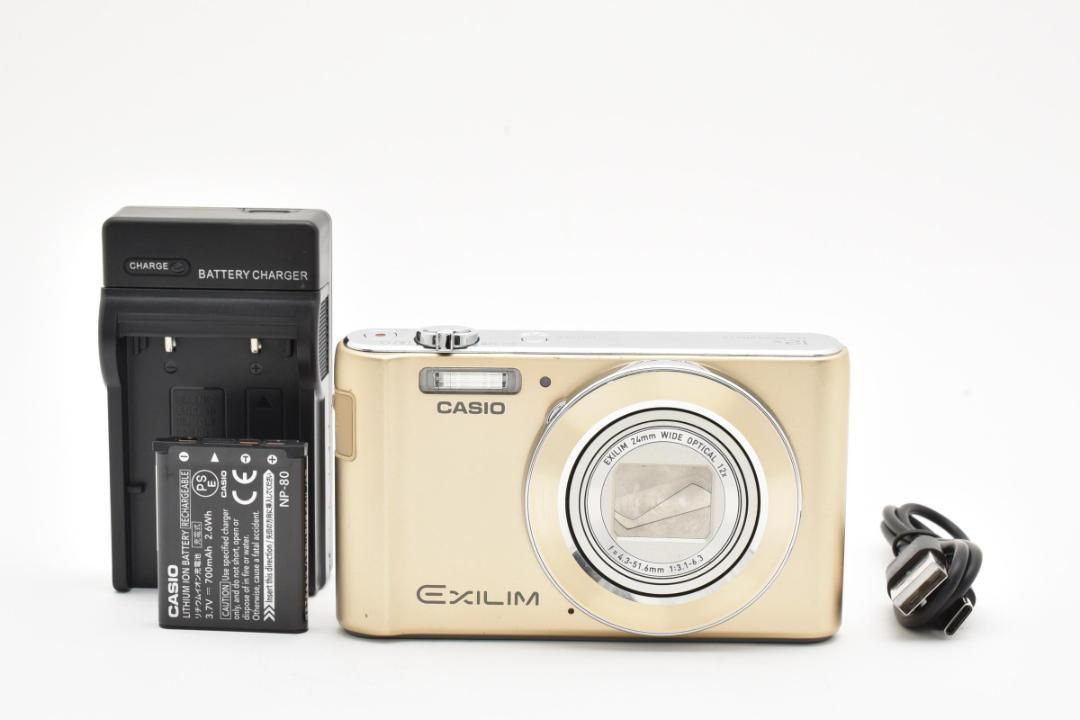 CASIO EXILIM EX-ZS190 ゴールド 本体のみ カシオ / 検索: ZS150 ZS160