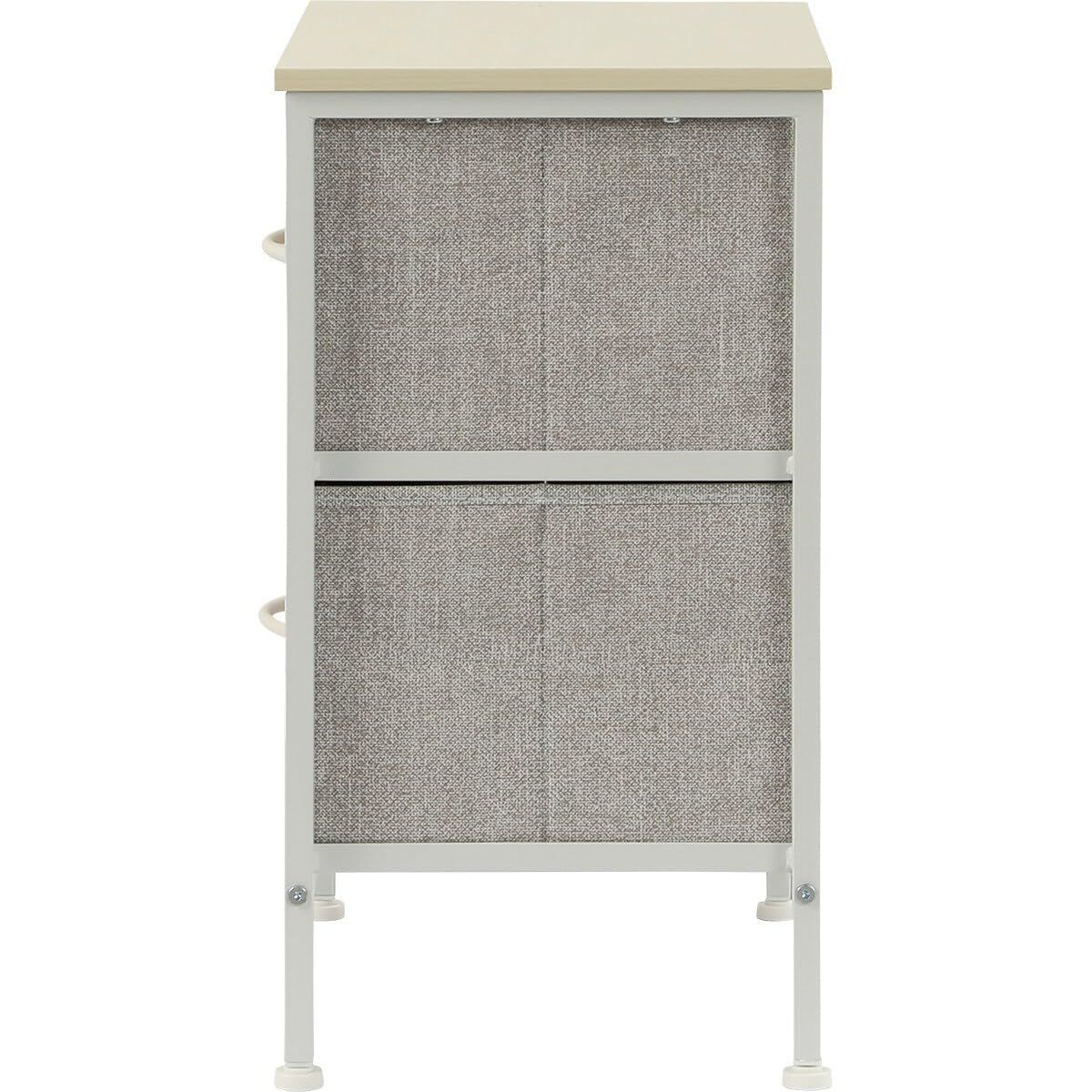 数量 ニトリ 軽量 ローチェスト JH006 幅42cm ライトグレー ホワイト NITORI 0542085