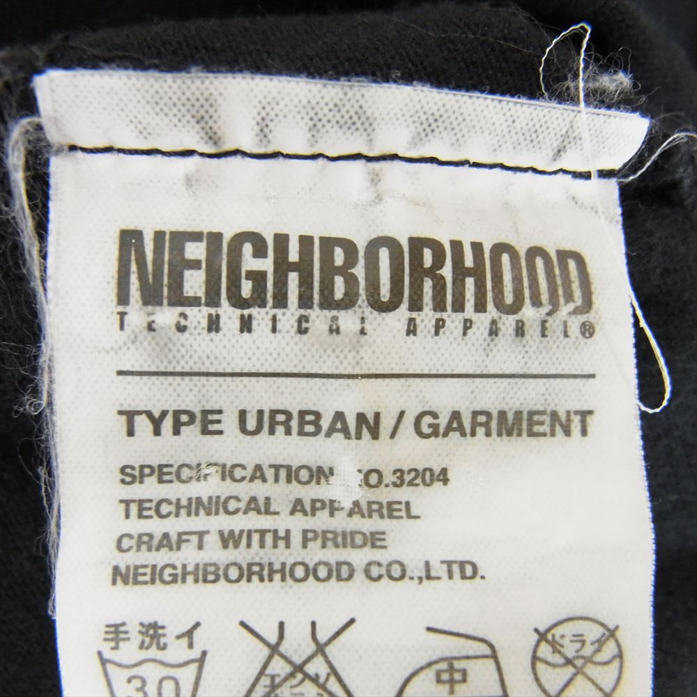 NEIGHBORHOOD ネイバーフッド Ｔシャツ NH TEE-9 プリント 半袖 Tシャツ ブラック系 S【中古】